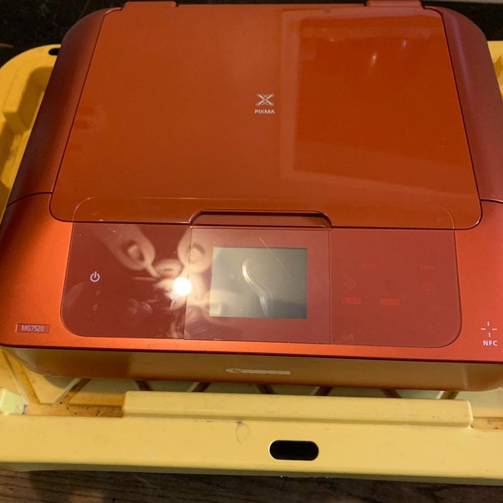 Canon Pixma MG7520 Orange Printer